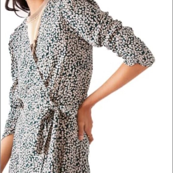 FREE People Kinsley Long Sleeve Wrap Dress - Picture 8 of 15